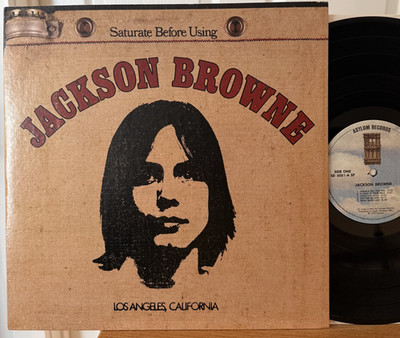 Jackson Browne Saturate Before Using Vinyl LP Asylum SD 5051 Doctor My Eyes