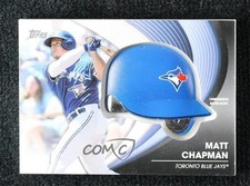 2022 Update Commemorative Batting Helmet Manufactured Relics Matt Chapman 0z01