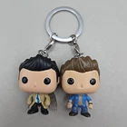 Pair (2) Funko Pocket Pop! Supernatural Keychains- Castiel Angel & Dean