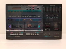 Vtg. Sound Design Audio Core 5967 Dual Cassette AM/FM Stereo w/Equalizer *READ*