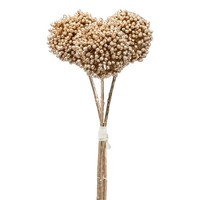 artplants Deko Allium Bund Dunza, Gold-Metallic, 26Cm
