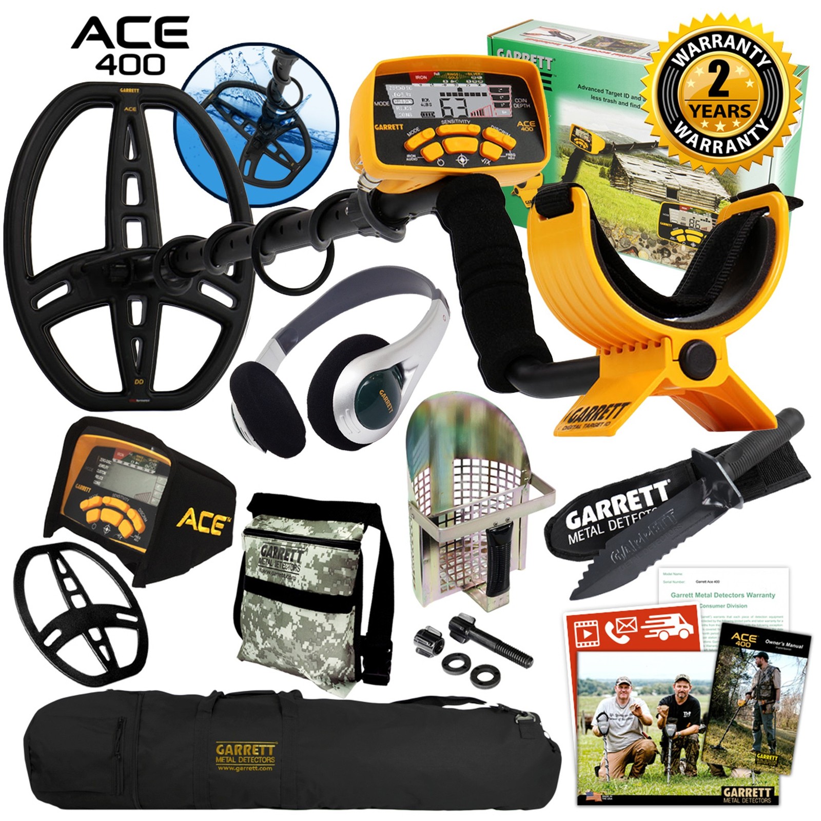 With Digger, Pouch, Sand Scoop And Carry Bag
