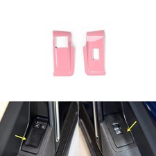 For Volkswagen Vw Beetle 2013-2019 Abs Pink Accessory Interior Door Stickers For Volkswagen Vw Beetle 2013-2019 Abs Pink Accessory Interior Door Stickers