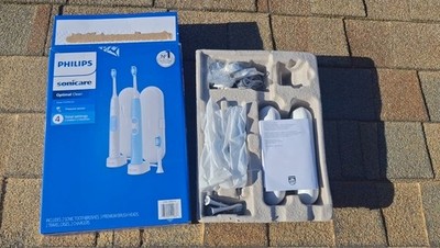 Philips Sonicare Optimal Clean HX6829/77 Electric Toothbrush Set Pressure Sensor