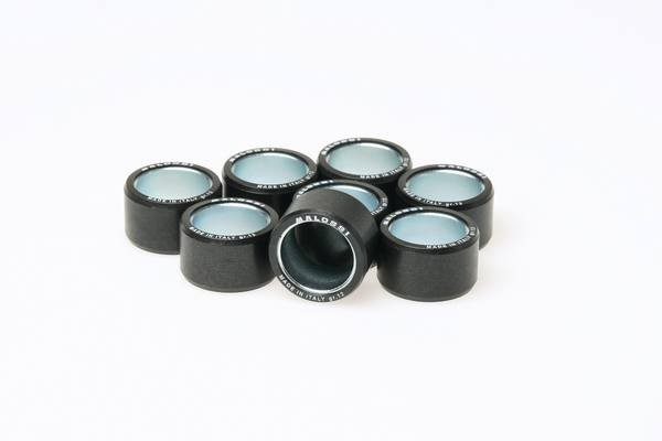 Kit rouleaux x8 Ø 25x17 anti-friction de 14g pour une accélération linéaire