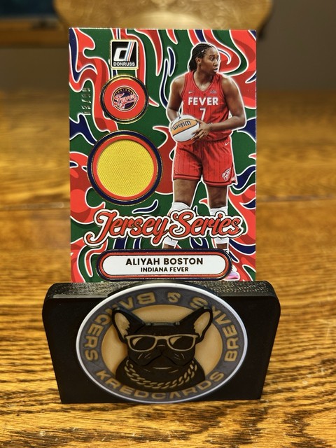 Aliyah Boston #JS-AB 2026 Donruss Jersey Series 3/99 WNBA Fever