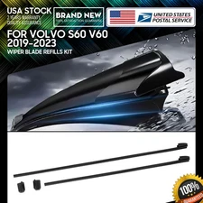 New For Volvo Front Windshield Wiper Refill Kit (2) S60 V60 V60CC 31693569