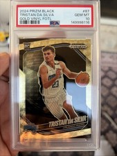 2024 Prizm Black Tristan Da Silva Gold Vinyl /5 Rookie Psa 10 Pop 1
