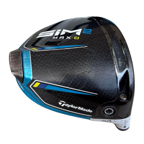 TaylorMade SIM2 MAX D 9 degree Driver Head Only Right Hand USED With Headcover - Picture 2 of 9