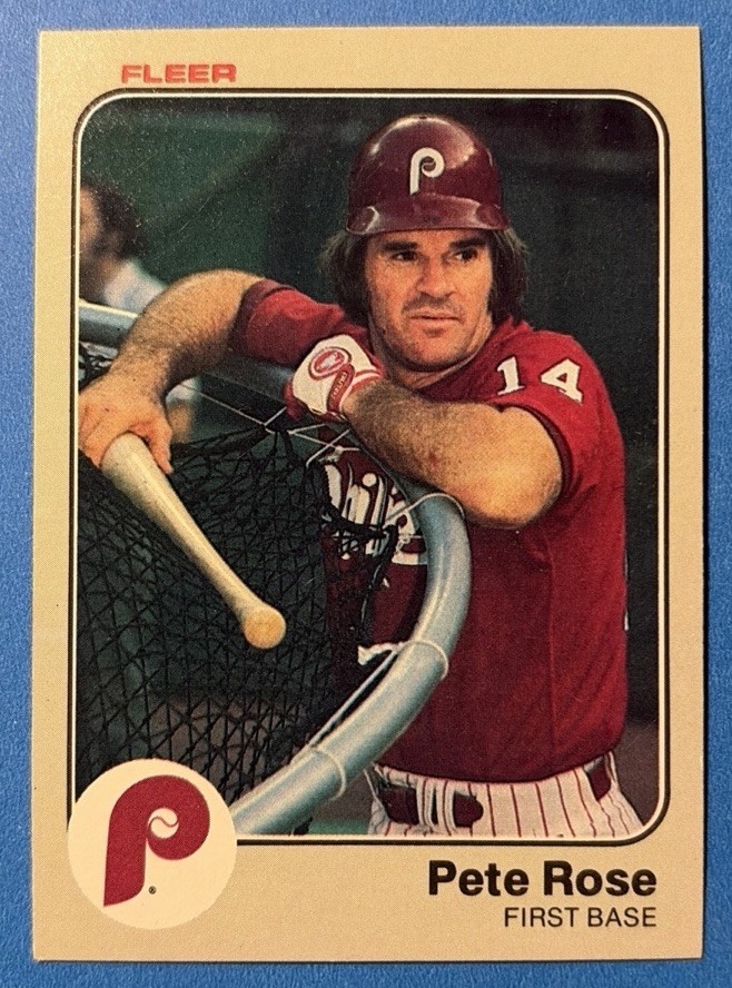 1983 Fleer HOF Pete Rose #171 EX-EXNRMT *shoeboxcards*