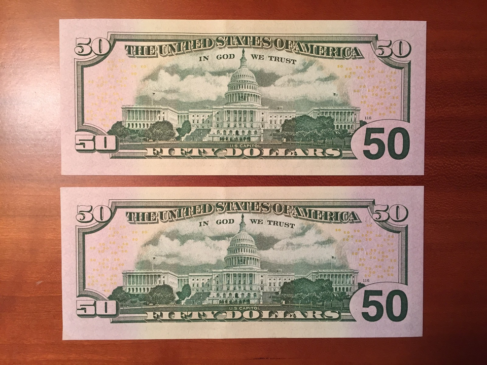 2013-rare-50-dallas-k11-3-matching-serial-number-pair-fr-2132-k