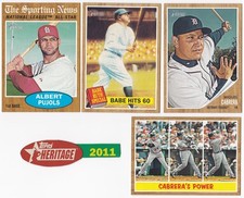 2011 Topps Heritage Base Cards #1-250 complete your set******** You Pick*****