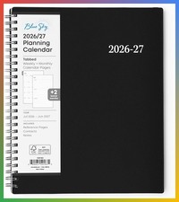 2027 Weekly Monthly Academic Planner 7x9 Flexible Cover Enterprise