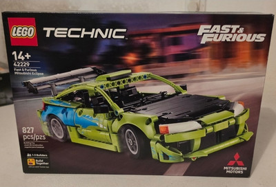 LEGO Technic Fast & Furious Mitsubishi Eclipse 42229, 827 Pieces, 14+, Box