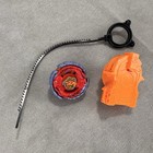 Nightmare Rex B-132 SW145SD Red Blue Beyblade Hasbro Metal Fury w/ Launcher