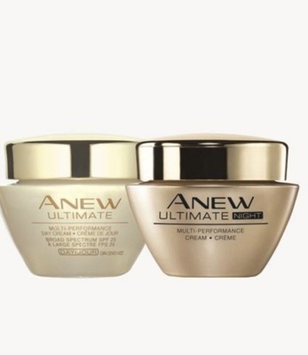 New Avon Anew Ultimate Multi-Performance Day & Night Creams { 2} 