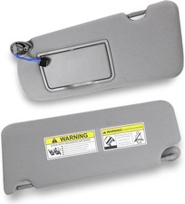 Nakuuly Sun Visor Gray Compatible with Honda CRV 2017 2018 2019 2020 2021 2022 S