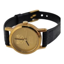 Vintage Kodak Olympics Sponsor Women's Gold Tone Watch V811-0810 Japan Movt GU