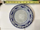 Dedham Pottery 1896-1928 Arts And Crafts Pottery Blue Polar Bear Ceramic Plate