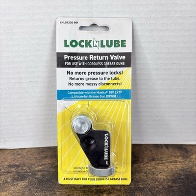 LockNLube Pressure Return Valve (PRV) for Cordless Grease Guns