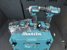 Makita Combi Drill and Impact Driver Twin Kit DLX2283STJ Cordless 2x5.0Ah Li-Ion