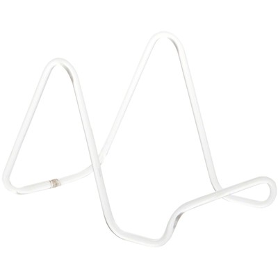Plymor Clear Acrylic Rod-Style Display Easel, 5'' H x 4.5'' W x 7'' D