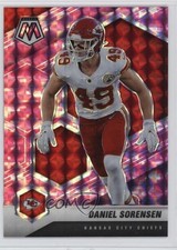 2021 Panini Mosaic Pink Camo Mosaic Prizm Daniel Sorensen #7 1op8