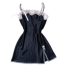 Grail Rare Vintage 2005 Victoria  s Secret Angels Ethereal Lace Trim Slip Dress M