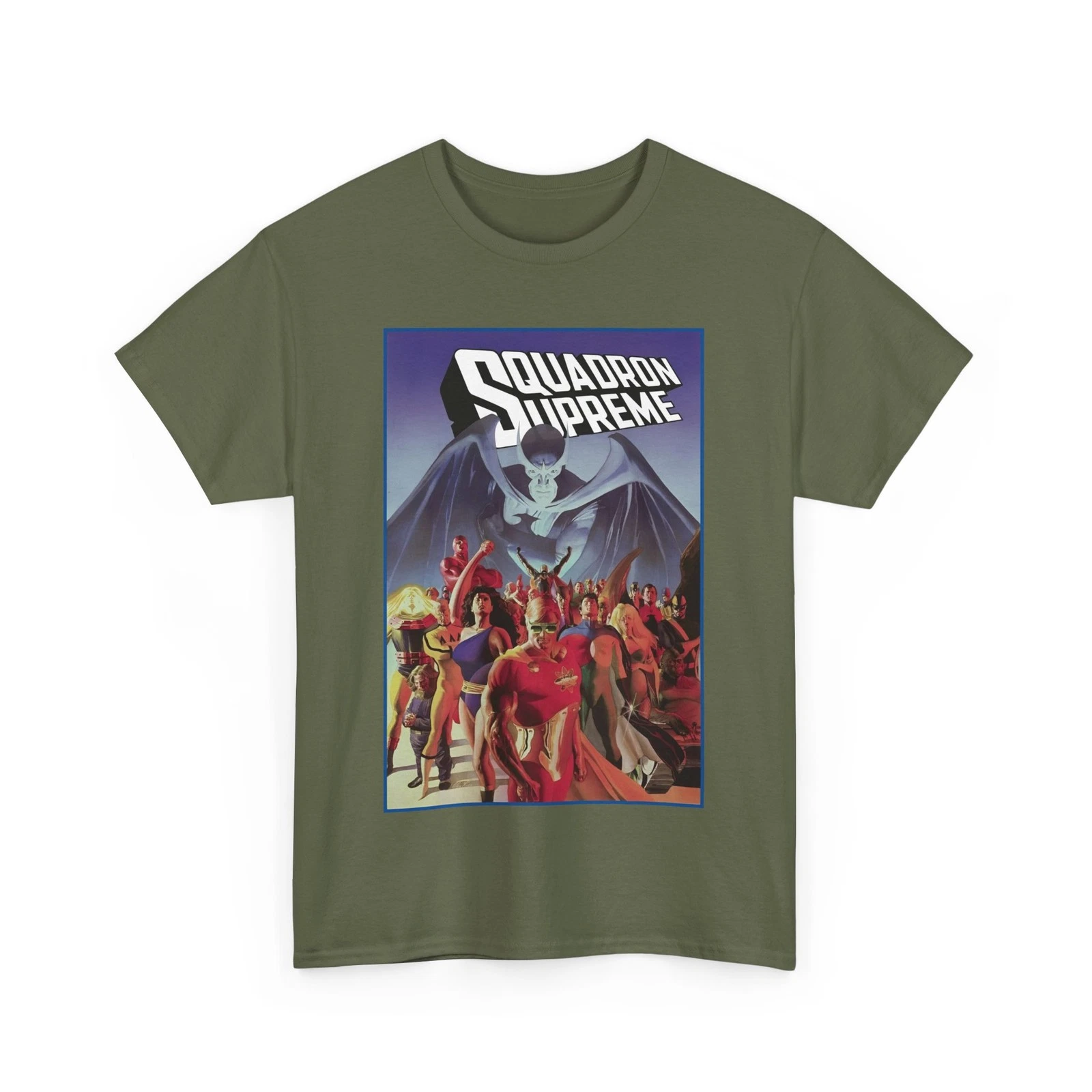 Squadron Supreme T-Shirt - Alex Ross Art - Marvel Comics - Hyperion, Nighthawk