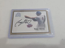 2000 Fleer Greats of the Game - Autographs Tony Oliva (AU)