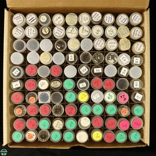 Box of 100 Penny Tubes Pre Owned Sorting Tubes Great for building rolls