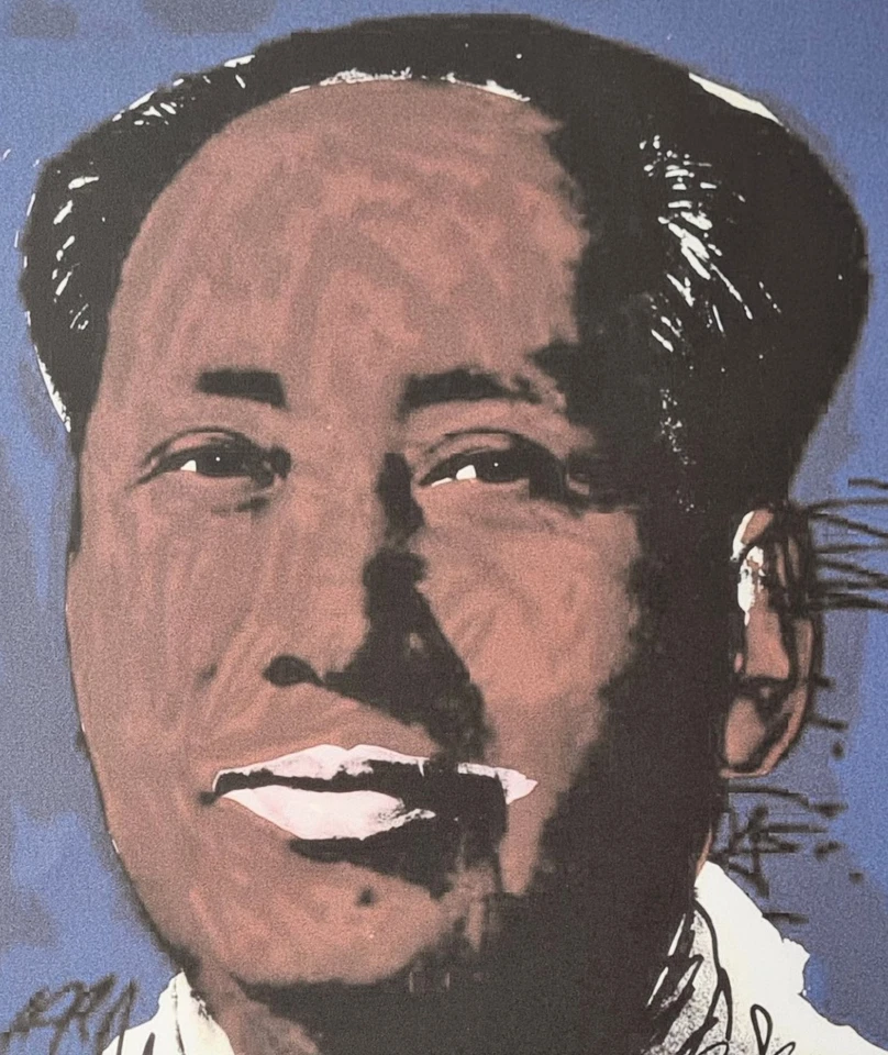 ANDY WARHOL * Mao Zedong * 57 x 38 cm * signed lithograph * limited # xx/100 - Bild 4 von 4