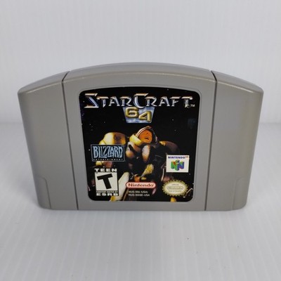 StarCraft 64 (Nintendo 64, 2000) Cart Only - Tested - Authentic - Free Shipping 