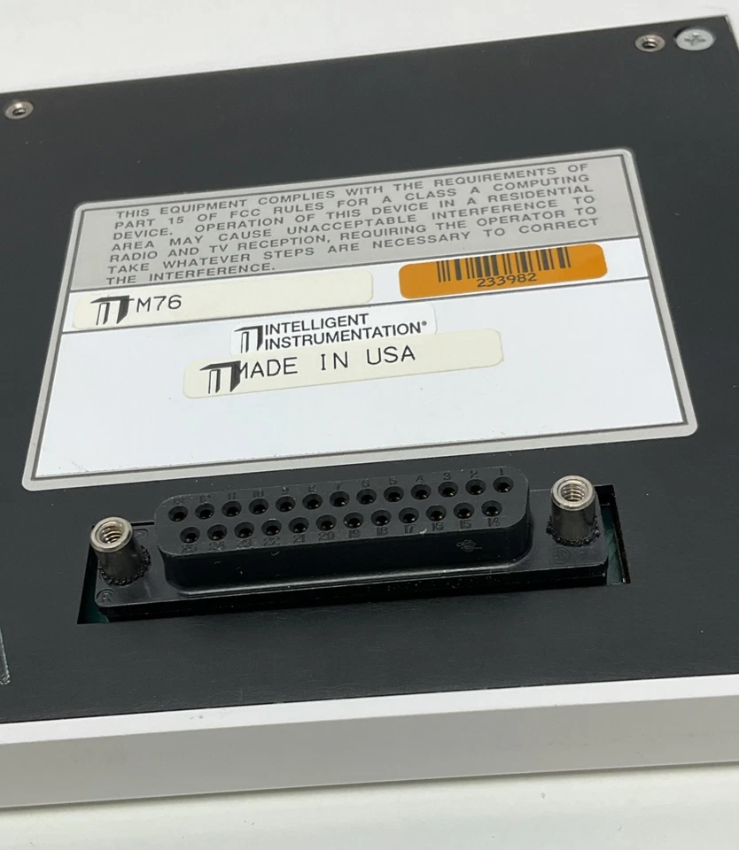 Intelligent Instrumentation / Burr Brown TM76 Interface Panel Terminal - Image 4 of 4