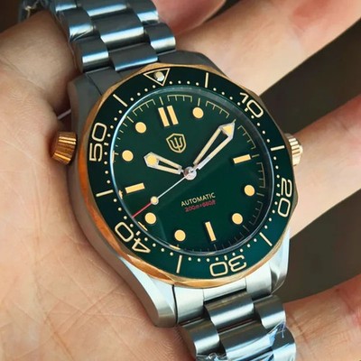 Watchdives WD007 V4 42mm Titanium Automatic Dive Watch PT5000 Movement 20Bar