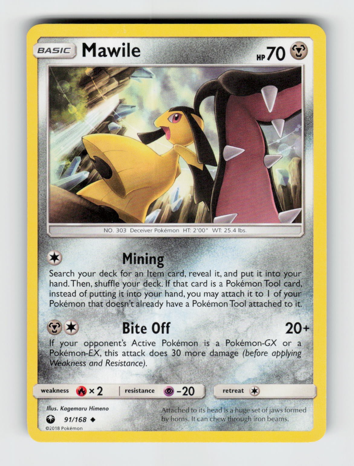 Mawile 91/168 - Pokemon - Celestial Storm - Uncommon - NM