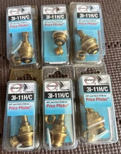 LOT OF 6 Danco For Price Pfister 3L-11H/C Stem Hot / Cold 15624E -New