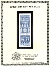 FOREST CITY IRON AND BRASS  Embroidery Pattern by Graceful Lily Needlework