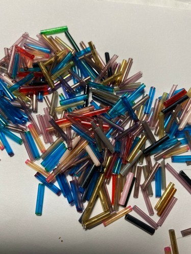 Size 5 Bugle Beads 12mm 35 Grams - Picture 119 of 122