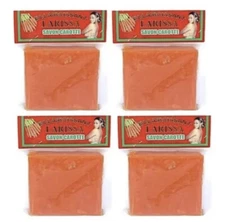 Larissa Carrot 🥕Lightening Beauty Soap All Skin Types 225g 4 Pack WHOLESALE