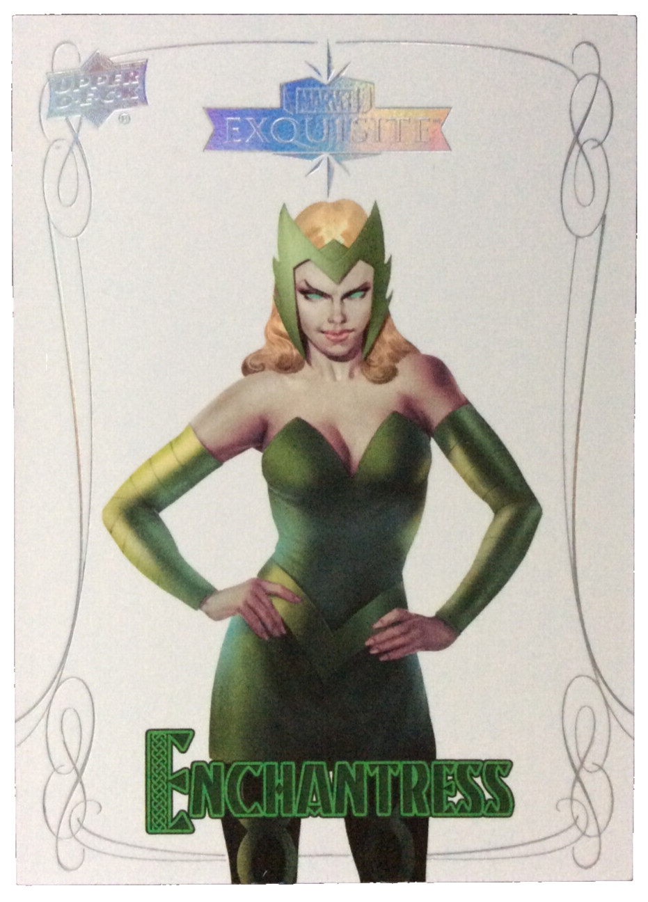 2016 Marvel Gems Exquisite ENCHANTRESS #7 176/199
