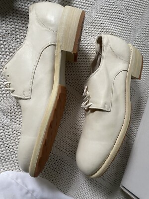 ✴︎GUIDI Classic Derby Cordovan✴︎ guidi Italian white cordovan horse leather mens derby usa 11