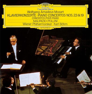 New CD MAURIZIO POLLINI -MOZAR : PIANO CONCERTOS NOS. 23 & 19- Ltd/Ed from Japan