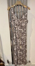 M&S Collection Womens Snakeskin Print Sleeveless Maxi Dress Holiday Beach UK18