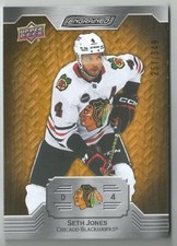 2023-24 UD Engrained Seth Jones Base Single #'d 251/349 Card #20