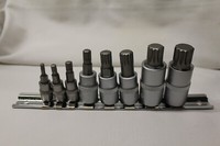8 Tlg. SteckschlüSsel Set M4-M16 SteckschlüSseleinsäTze Bit Innen Vielzahn NüSse
