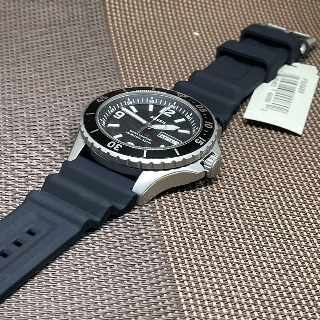 Fossil Fb-02 Men's 48mm Black Dial 
