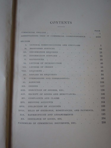 Pitman's Commercial Correspondence And Commercial English, Vintage Book ~1913, - Imagen 6 de 10