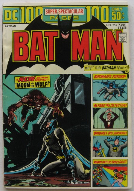 Batman #255 (Mar-Apr 1974, DC) for sale online | eBay