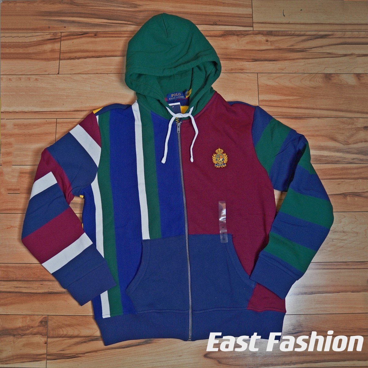 トップス Polo Ralph Lauren check zip hoodie y2k Polo Ralph Lauren check zip hoodie y2k